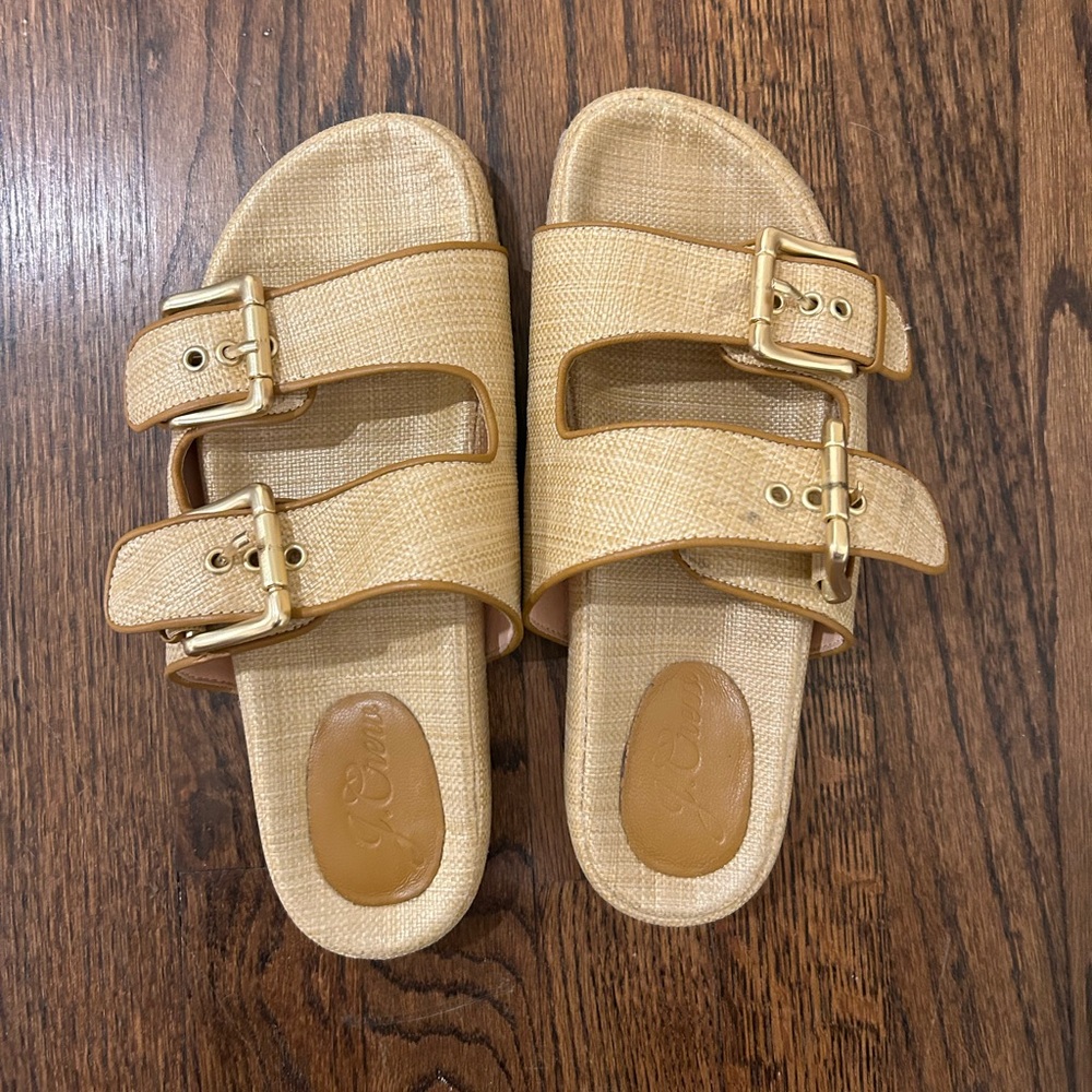 J. Crew Woven Sandal Size 8